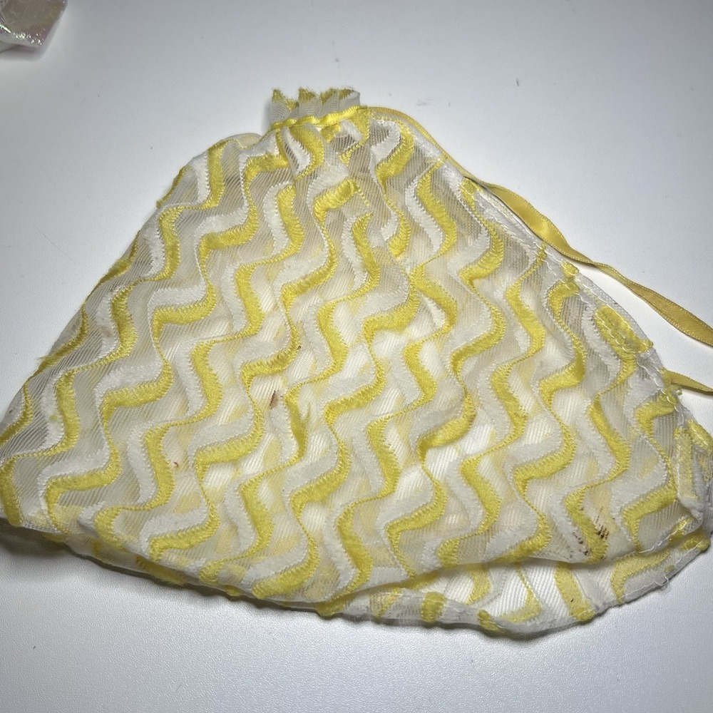 Vintage 1978 Barbie‎ Pretty Changes yellow and white overskirt